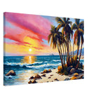 Canvas - Beach Sunset 2