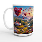 White 15oz Ceramic Mug - Valentine's Day 33
