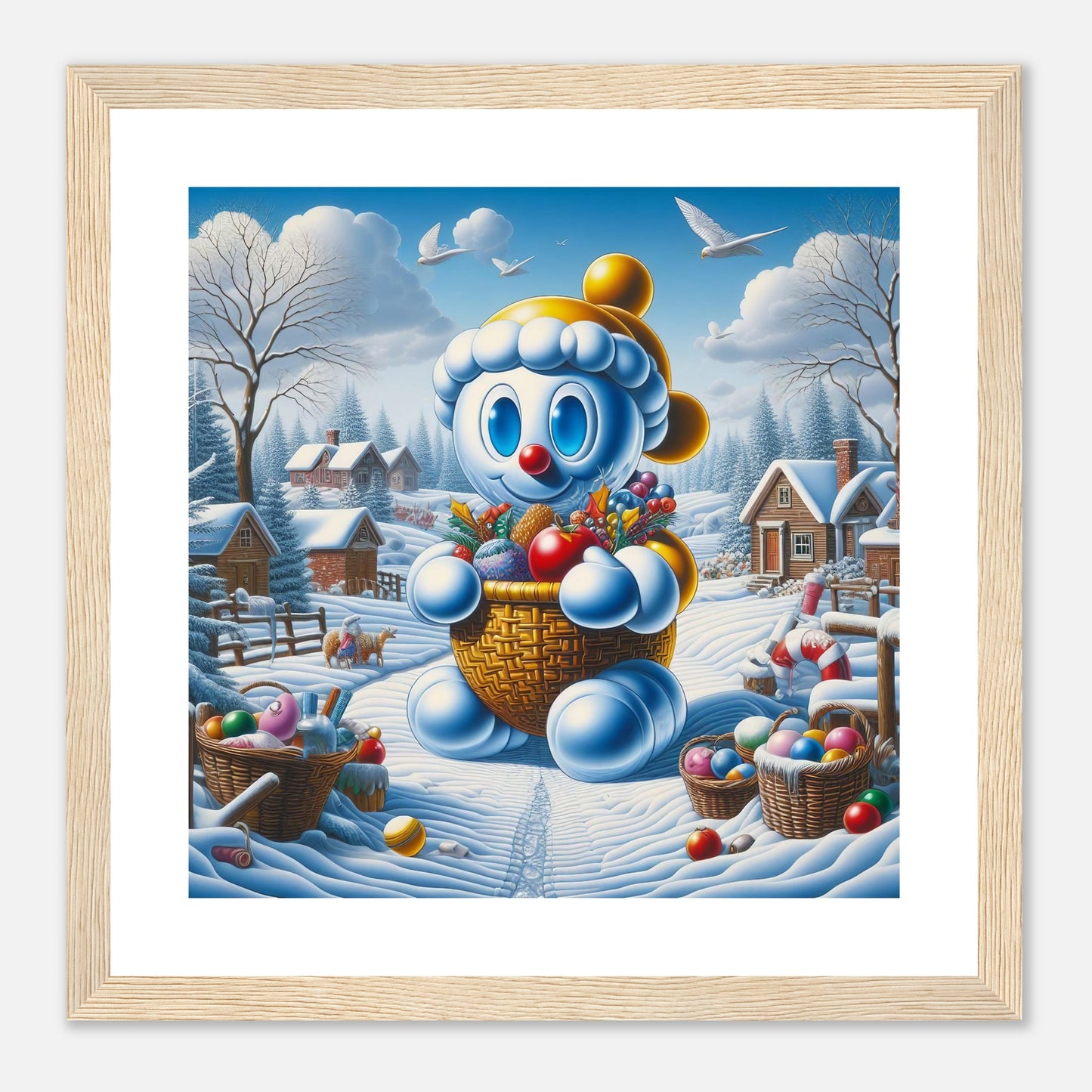 Wall Art - Winter 52 - Baby snowman