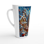 White Latte 17oz Ceramic Mug - Winter 103
