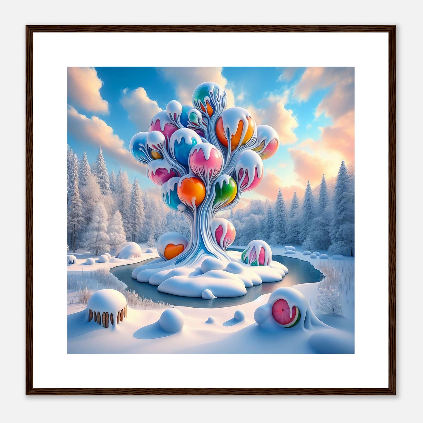 Wall Art - Winter 78 - Ball sculpture