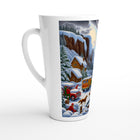 White Latte 17oz Ceramic Mug - Winter 120