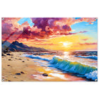 Acrylic Print - Beach Sunset 1