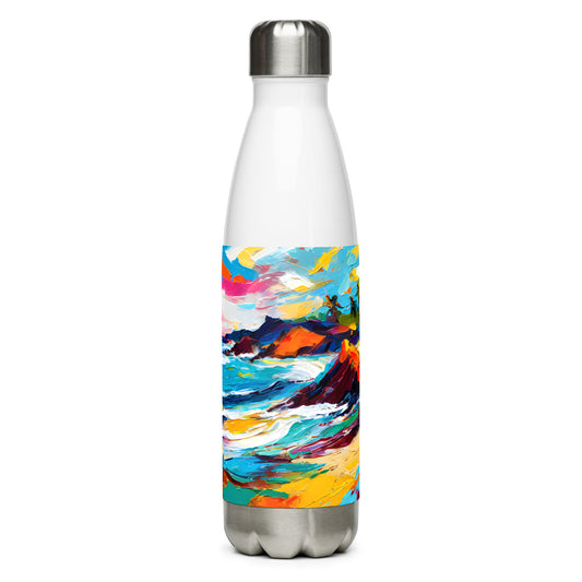 Stainless steel water bottle - Beach 14001