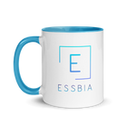 Mug with Blue Color Inside - Essbia Logo